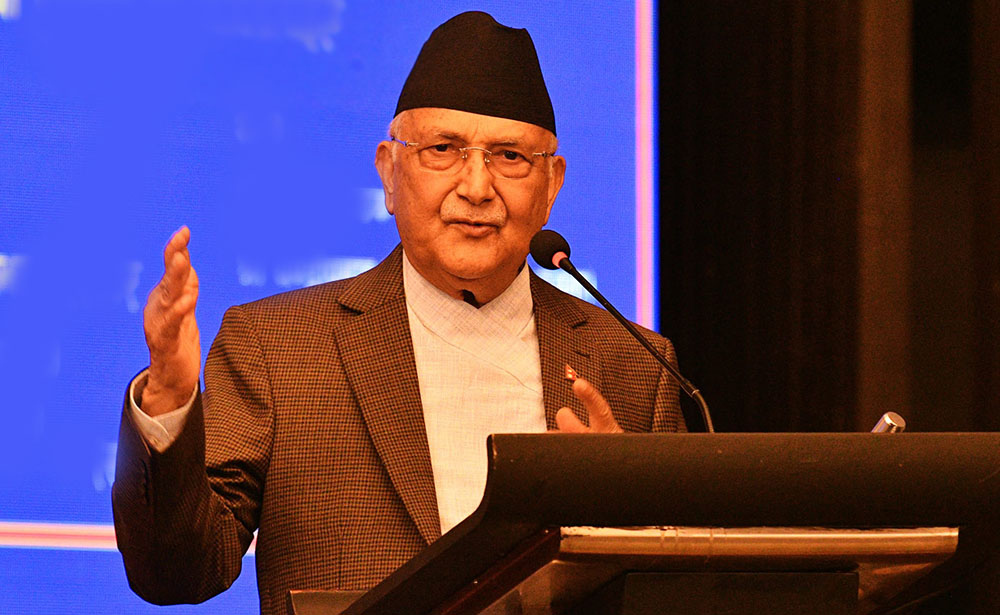 देशको अवस्था प्रशंसा गर्न लायक छैन, यसलाई बदल्नुपर्छ : प्रधानमन्त्री ओली