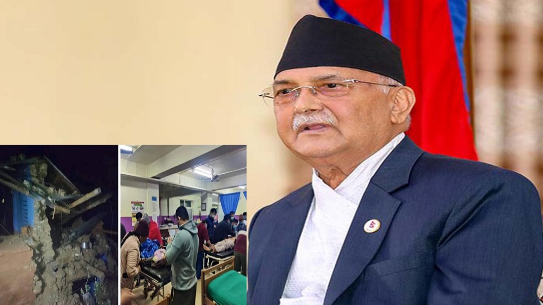 भुकम्प प्रभावित क्षेत्रमा स्वास्थ्यकर्मीको खाँचो, परिपुर्ति गरिहालौं : अध्यक्ष ओली