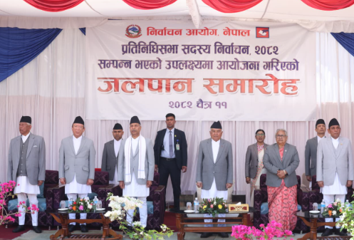 तोकिएको मितिमा स्वच्छ, निष्पक्ष निर्वाचन सम्पन्न गर्नु लोकतान्त्रिक यात्राको ऐतिहासिक उपलब्धि हो : प्रधानमन्त्री