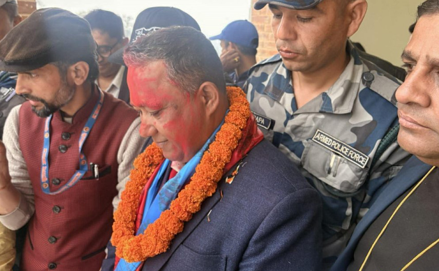 काठमाडौं–६ मा शिशिर खनाल विजयी