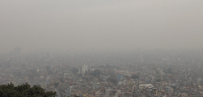 काठमाडौँको हावाको गुणस्तर निकै खराब अवस्थामाः विश्वकै चौथो प्रदूषित सहर
