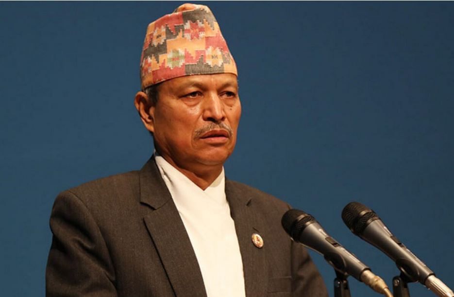 आज पत्रकार सम्मेलन गर्दै एमालेबाट निष्कासनमा परेका भीम रावल