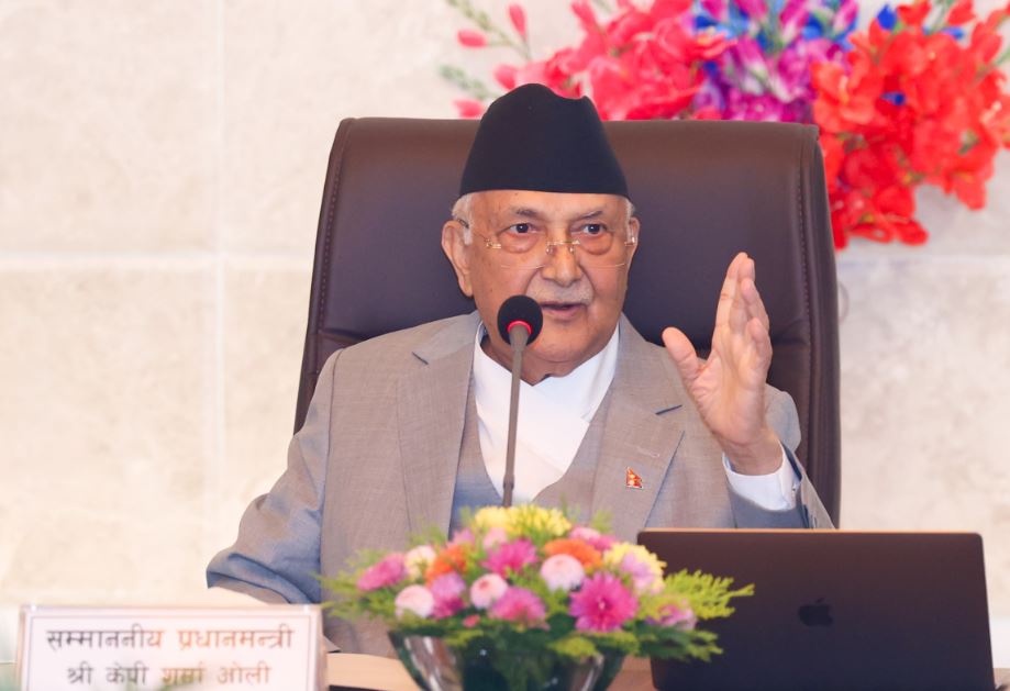 भूकम्पबाट सुरक्षित रहन प्रधानमन्त्री ओलीको आब्हान्