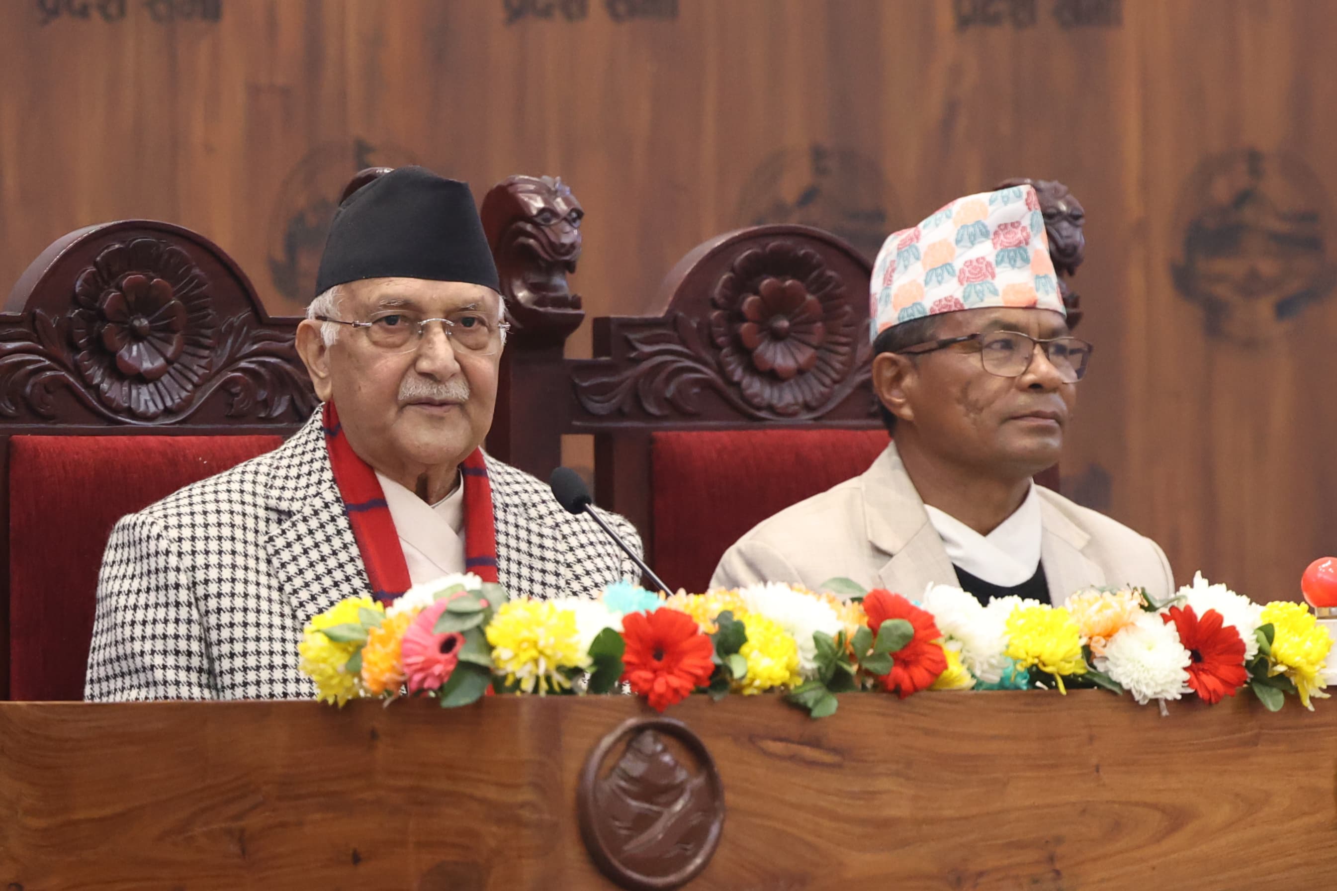 लुम्बिनी प्रदेश सभामा प्रधानमन्त्री ओली विशेष सम्बोधनः ‘अर्काले आएर देश बनाइदिँदैन, हामीले नै बनाउनुपर्छ’