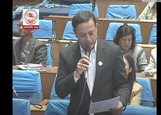 रवि लामिछानेको निलम्बन फुकुवा गर्न संसदमा रास्वपाको माग