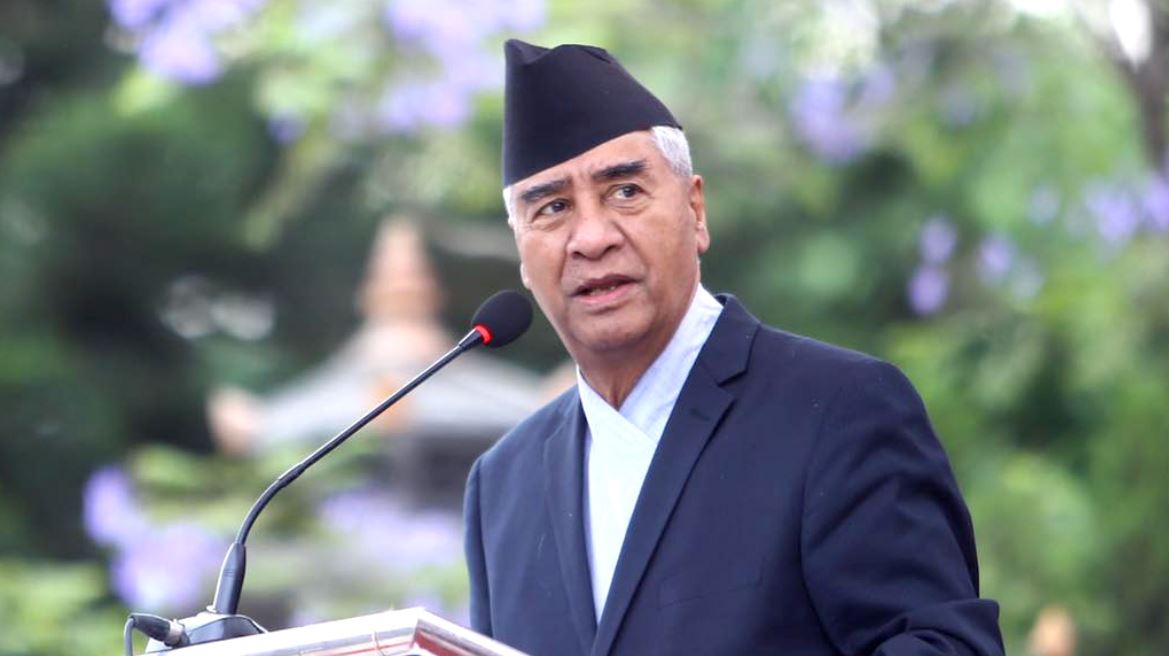 चिनियाँ परियोजना बीआरआईमार्फत अनुदानमा स्वीकार हुन्छ : शेरबहादुर देउवा