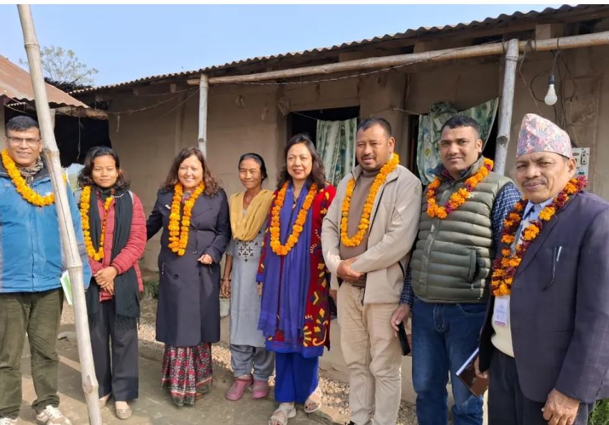 महिला उद्यमि महासंघ र राजापुर नगरपालिका होमस्टेकर्मीको साहस बढाउँदै