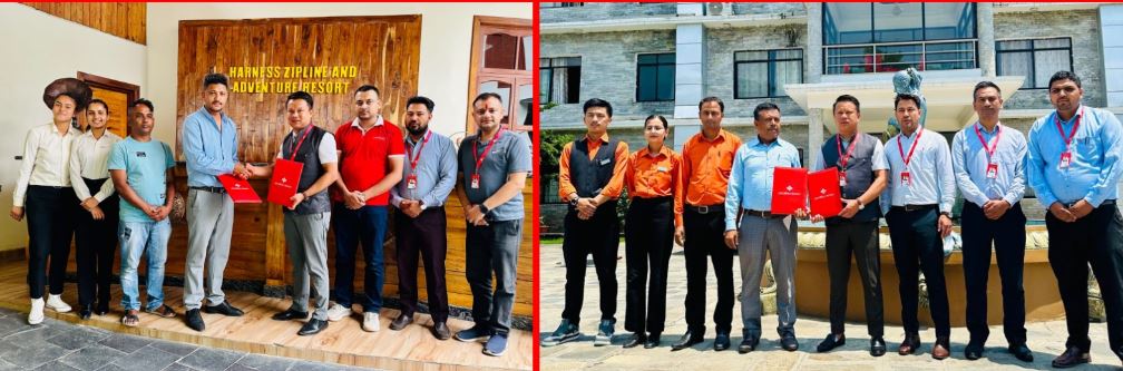 प्रभु बैंक, हार्नेस जिपलाइन प्रा.लि र गेट वे हिमालय रिसोर्ट प्रा.लि बीच विशेष छुट सम्झौता