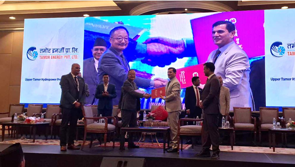 निजी क्षेत्रकै ठूलो माथिल्लो तमोर जलविद्युत आयोजनामा एभरेष्टसहित ८ बैंकको ५५ अर्ब लगानी