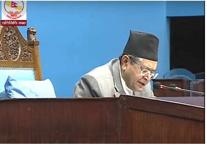 सोमबार सदनमा जवाफ दिन प्रधानमन्त्रीलाई सभामुख घिमिरेको निर्देशन