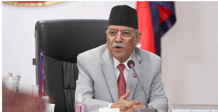 सरकार आफ्ना बचाउने र प्रतिद्वन्द्वीलाई खोजीखोजी हान्ने खेलमा लाग्यो : अध्यक्ष प्रचण्ड