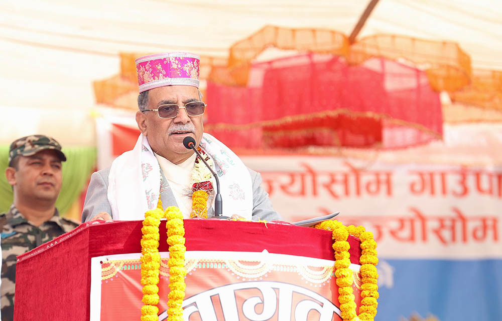 आगामी वर्षको बजेटमा कृषि क्षेत्रलाई उच्च प्राथमिकता दिने सरकारको तयारी छ : प्रधानमन्त्री दाहाल